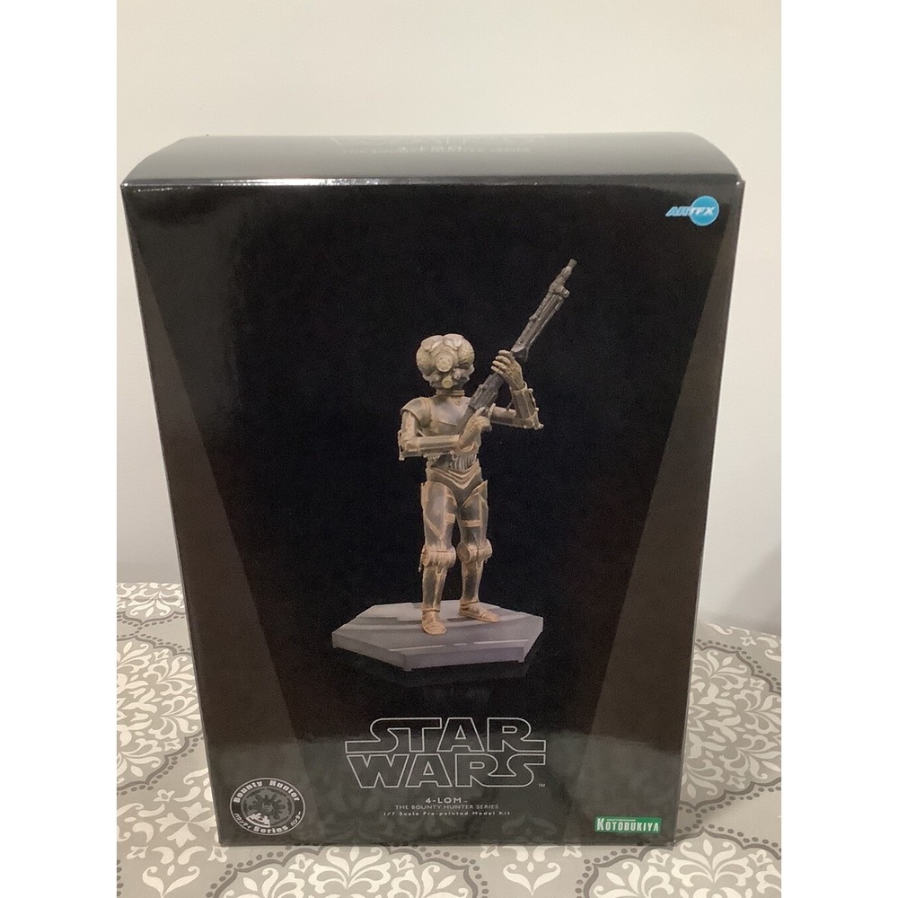Star Wars ARTFX Bounty Hunters Series 4-LOM Kotobukiya 1/7 Scale Mandalorian NEW